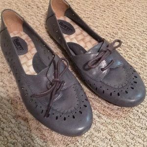 Blue Born loafer flats size 10